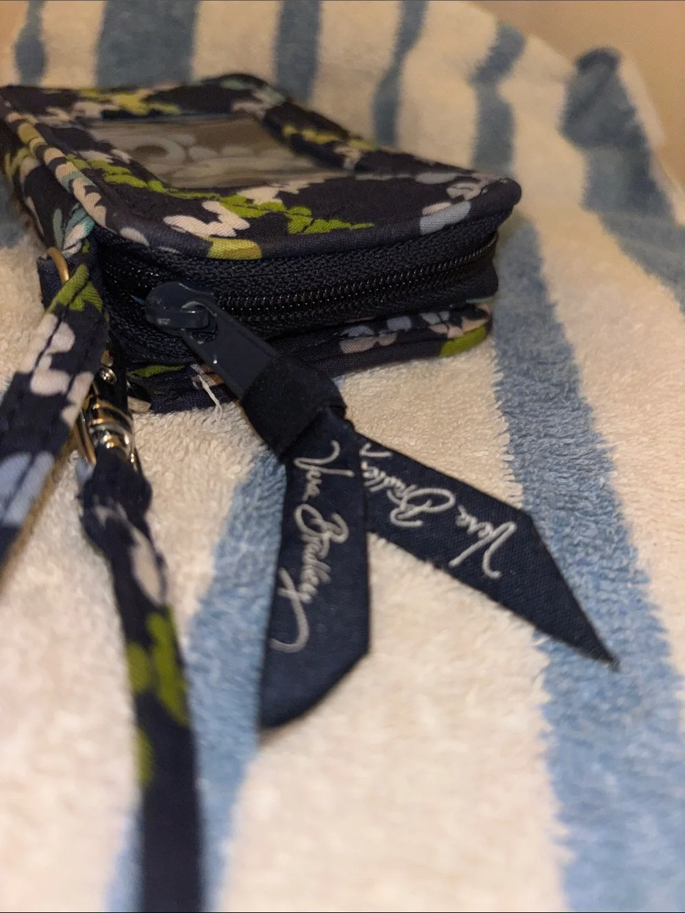 Disney Parks Vera Bradley Mickey wallet wristlet good used shape